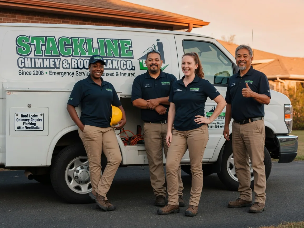 Chimney flashing repair company in Crewe, VA
